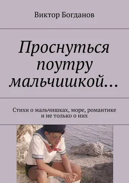 Виктор Богданов Проснуться поутру мальчишкой… Стихи о мальчишках, море, романтике и не только о них обложка книги