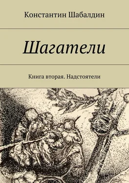 Константин Шабалдин Шагатели. Книга вторая. Надстоятели обложка книги