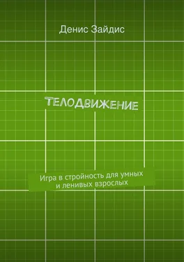 Денис Зайдис ТелоДвижение. Игра в стройность для умных и ленивых взрослых обложка книги