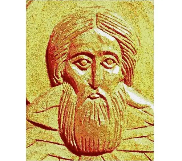 Рис 3Сергий Радонежский На лике видны следы стамески При попытке сгладить - фото 10