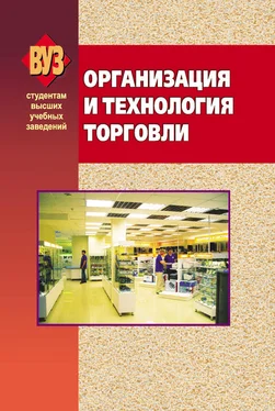 Коллектив авторов Организация и технология торговли обложка книги