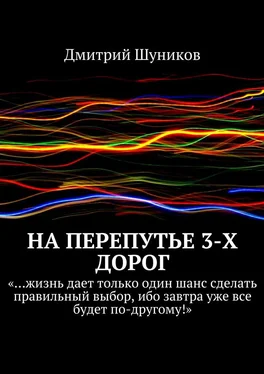 Дмитрий Шуников На перепутье 3-х дорог обложка книги