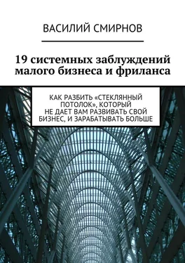 Василий Смирнов 19 системных заблуждений малого бизнеса и фриланса обложка книги