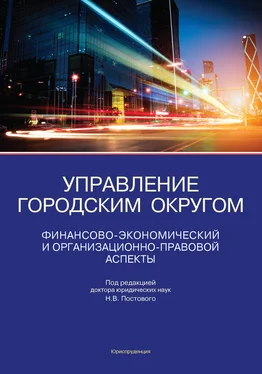 Татьяна Журавлева Управление городским округом. Финансово-экономический и организационно-правовой аспекты обложка книги