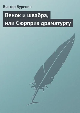 Виктор Буренин Венок и швабра, или Сюрприз драматургу обложка книги