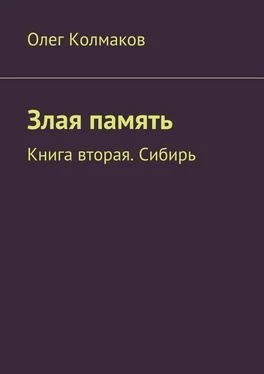 Олег Колмаков Злая память. Книга вторая. Сибирь обложка книги