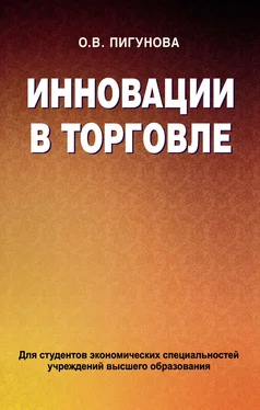 Ольга Пигунова Инновации в торговле обложка книги