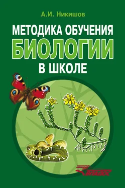 Александр Никишов Методика обучения биологии в школе обложка книги