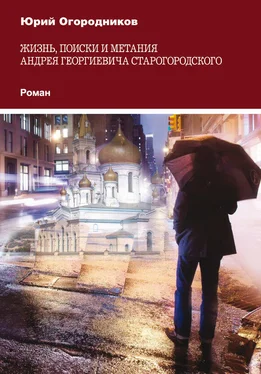 Юрий Огородников Жизнь, поиски и метания Андрея Георгиевича Старогородского обложка книги