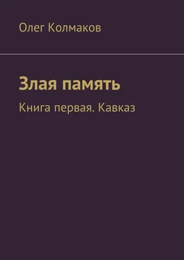 Олег Колмаков Злая память. Книга первая. Кавказ обложка книги