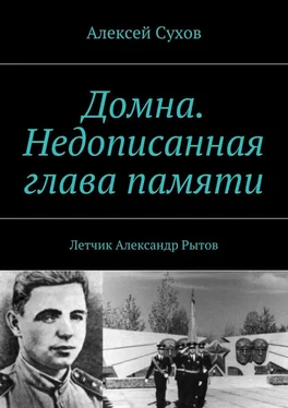 Алексей Сухов Домна. Недописанная глава памяти. Летчик Александр Рытов обложка книги