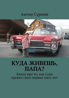 Антон Сурнин Куда живешь, папа? Книга про то, как Сева провел свои первые пять лет обложка книги