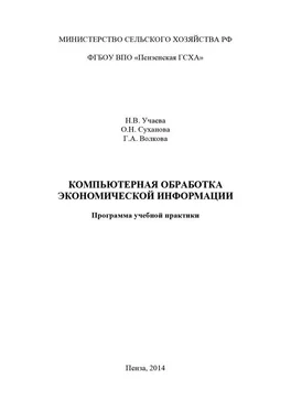 Ольга Суханова Компьютерная обработка экономической информации обложка книги