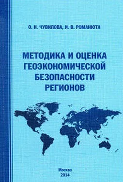 Ирина Романюта Методика и оценка геоэкономической безопасности регионов обложка книги