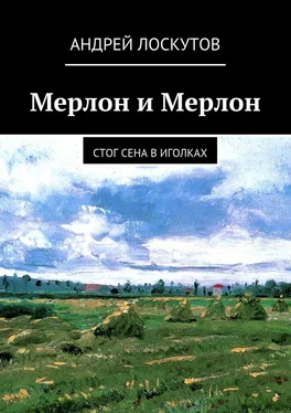 Андрей Лоскутов Мерлон и Мерлон. Стог сена в иголках обложка книги