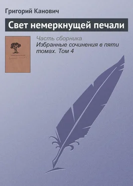 Григорий Канович Свет немеркнущей печали обложка книги