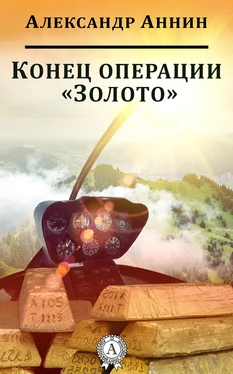 Александр Аннин Конец операции «Золото» обложка книги