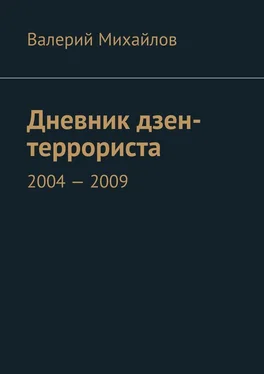 Валерий Михайлов Дневник дзен-террориста. 2004 – 2009 обложка книги