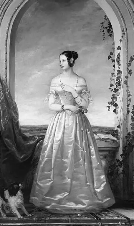 Портрет Александры Николаевны Художник Кристина Робертсон 1840 г - фото 3
