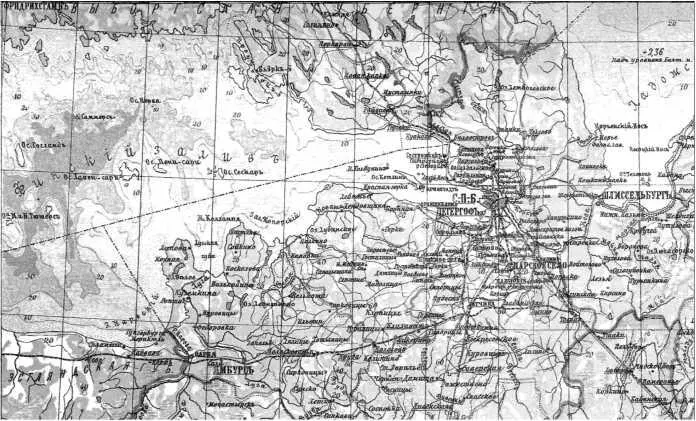 Карта Балтики до Зимней войны 1939 40 гг Финляндия соседнее - фото 12