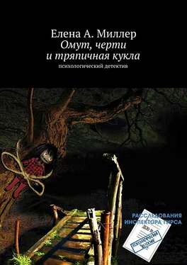 Елена Миллер Омут, черти и тряпичная кукла обложка книги