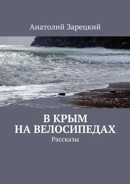 Анатолий Зарецкий В Крым на велосипедах обложка книги