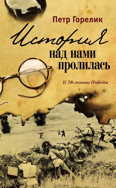 Петр Горелик История над нами пролилась. К 70-летию Победы (сборник) обложка книги