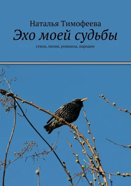 Наталья Тимофеева Эхо моей судьбы обложка книги