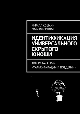 Кирилл Кошкин Идентификация универсального скрытого юноши обложка книги