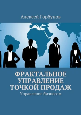 Алексей Горбунов Фрактальное управление точкой продаж. Управление бизнесом обложка книги