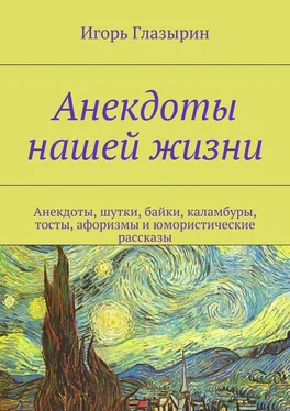 Игорь Глазырин Анекдоты нашей жизни обложка книги