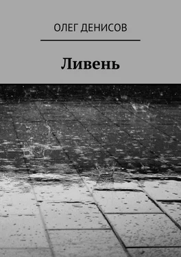 Олег Денисов Ливень обложка книги