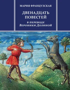 Мария Французская Двенадцать повестей обложка книги