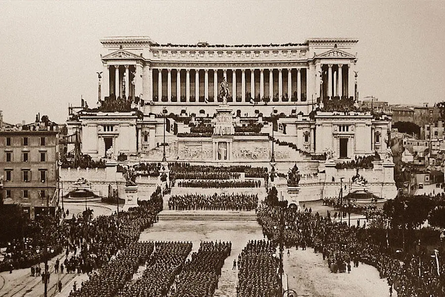 Палаццо Венециа резиденция Б Муссолини где глава итальянского - фото 89