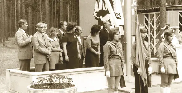 Делегация г Иматра по пути в Тихвин 1975 год По пути в наш город гости - фото 4