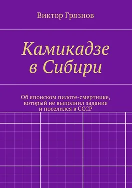 Виктор Грязнов Камикадзе в Сибири обложка книги