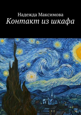 Надежда Максимова Контакт из шкафа обложка книги