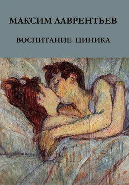 Максим Лаврентьев Воспитание циника обложка книги