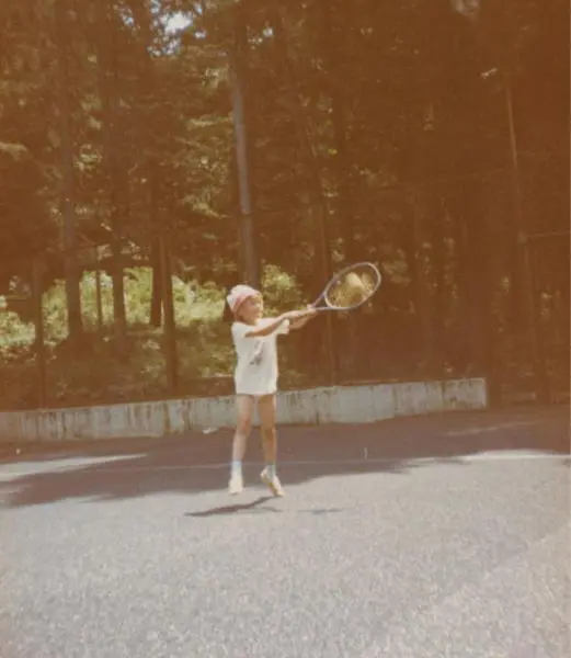 Five years old on a hot summer day in Sochi practicing on a public park - фото 4