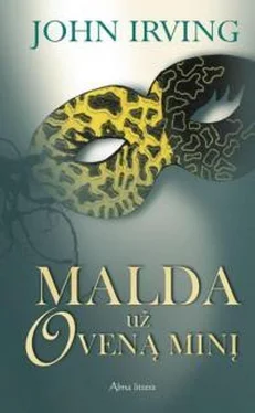 Джон Ирвинг Malda už Oveną Minį [calibre] обложка книги