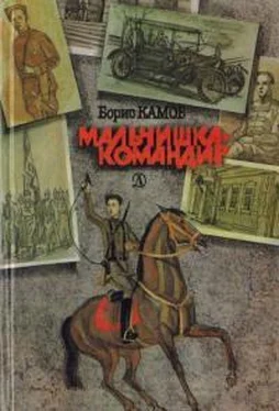 Борис Камов Мальчишка-командир обложка книги