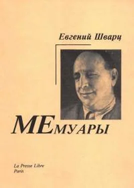 Евгений Шварц Мемуары обложка книги