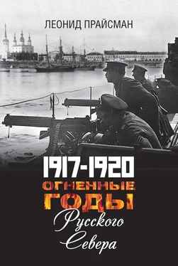 Леонид Прайсман 1917–1920. Огненные годы Русского Севера обложка книги