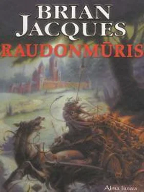 Брайан Джейкс Raudonmūris обложка книги