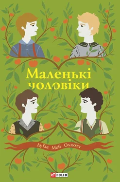 Луиза Олкотт Маленькі чоловіки обложка книги