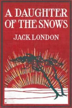 Джек Лондон A Daughter of the Snows обложка книги