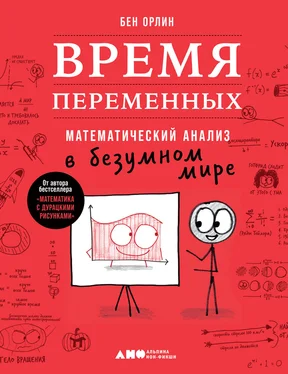 Бен Орлин Время переменных. Математический анализ в безумном мире обложка книги