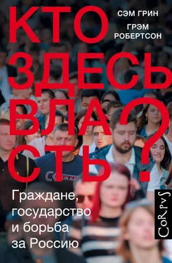 Сэм Грин Кто здесь власть? Граждане, государство и борьба за Россию обложка книги