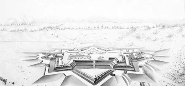 Проект крепости Кюменьгород к XVIII в прикрывавшей морскую крепость - фото 3