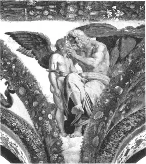 Рис 109 Потолок зала Амура и Психеи фреска 5 Взято из 3921 с 206 - фото 111